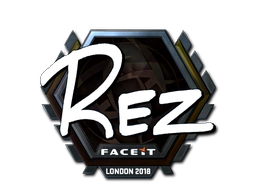 Sticker | REZ (Foil) | London 2018 image