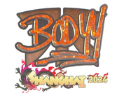 Sticker | bodyy (Glitter) | Shanghai 2024 image