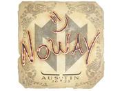 Sticker | noway | Austin 2025 image