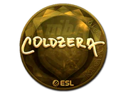 Sticker | coldzera (Gold) | Katowice 2019 image