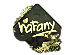 Sticker | nafany (Gold) | Rio 2022 image