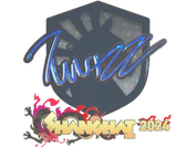 Sticker | Twistzz (Glitter) | Shanghai 2024 image