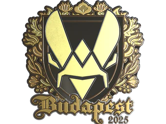 Sticker | Vitality (Gold) | Budapest 2025 image