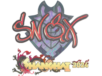 Sticker | Snax (Holo) | Shanghai 2024 image