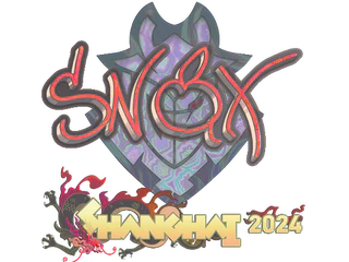 Sticker | Snax (Holo) | Shanghai 2024