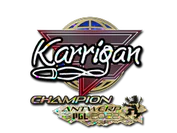 Sticker | karrigan (Glitter, Champion) | Antwerp 2022 image