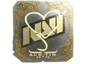 Sticker | jL (Gold) | Austin 2025 image