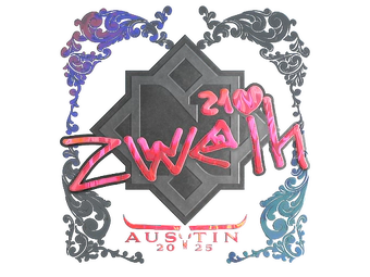 Sticker | zweih (Holo) | Austin 2025 image