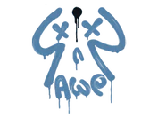 Sealed Graffiti | Recoil AWP (Monarch Blue) image