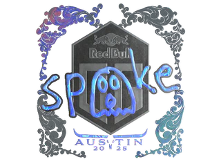 Sticker | spooke (Holo) | Austin 2025