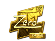 Sticker | Zero (Gold) | Atlanta 2017 image