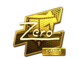 Sticker | Zero (Gold) | Atlanta 2017 image