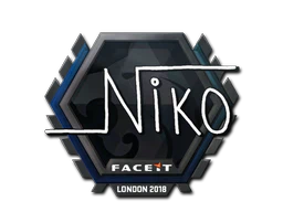 Sticker | niko  | London 2018 image