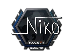 Sticker | niko  | London 2018 image