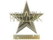 Sticker | hallzerk (Gold) | Copenhagen 2024 image