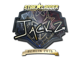 Sticker | JaCkz (Gold) | Berlin 2019 image