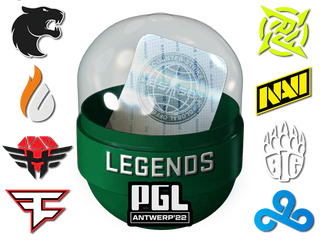 Antwerp 2022 Legends Sticker Capsule