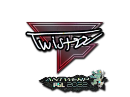 Sticker | Twistzz (Glitter) | Antwerp 2022 image