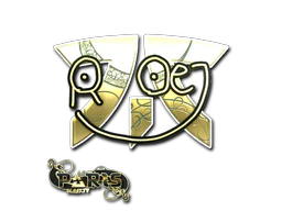 Sticker | roeJ (Gold) | Paris 2023 image