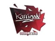 Sticker | karrigan | Cologne 2016 image