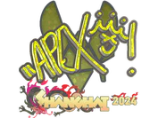 Sticker | apEX (Glitter) | Shanghai 2024 image