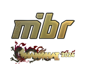 Sticker | MIBR (Gold) | Shanghai 2024 image