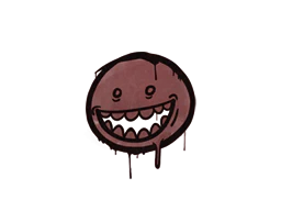 Sealed Graffiti | Mr. Teeth (Brick Red)