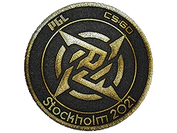 Patch | Ninjas in Pyjamas (Gold) | Stockholm 2021 image
