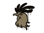 Sealed Graffiti | Cocky (Dust Brown) image