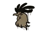 Sealed Graffiti | Cocky (Dust Brown) image