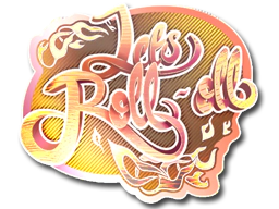 Sticker | Let's Roll-oll (Holo) image