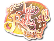 Sticker | Let's Roll-oll (Holo) image