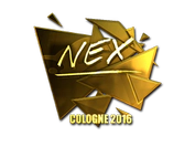 Sticker | nex (Gold) | Cologne 2016 image