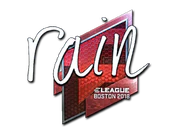 Sticker | rain (Foil) | Boston 2018 image
