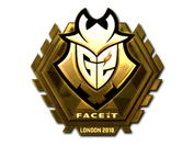 Sticker | G2 Esports (Gold) | London 2018 image