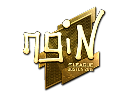 Sticker | ngiN (Gold) | Boston 2018 image