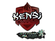 Sticker | KENSi (Glitter) | Antwerp 2022 image