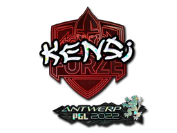 Sticker | KENSi (Glitter) | Antwerp 2022 image