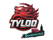 Sticker | Tyloo | Stockholm 2021 image