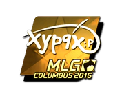 Sticker | Xyp9x (Gold) | MLG Columbus 2016 image
