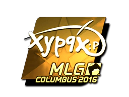 Sticker | Xyp9x (Gold) | MLG Columbus 2016 image