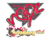 Sticker | ropz (Glitter) | Shanghai 2024 image