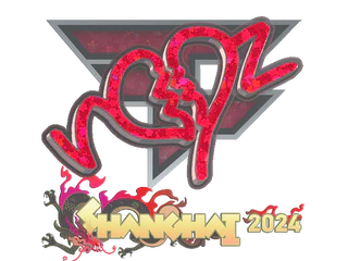 Sticker | ropz (Glitter) | Shanghai 2024