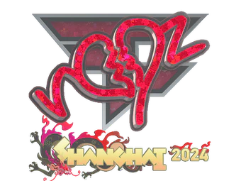 Sticker | ropz (Glitter) | Shanghai 2024 image