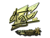 Sticker | dgt (Gold) | Antwerp 2022 image