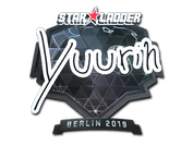 Sticker | yuurih (Foil) | Berlin 2019 image