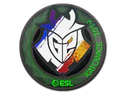 Sticker | G2 Esports (Holo) | Katowice 2019 image