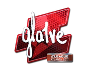 Sticker | gla1ve (Foil) | Atlanta 2017 image