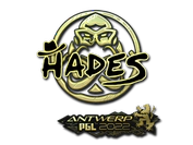 Sticker | hades (Gold) | Antwerp 2022 image