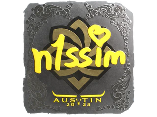 Sticker | n1ssim (Foil) | Austin 2025